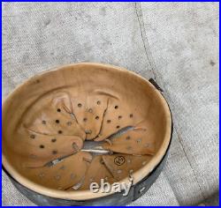 WW2 WWII Original German helmet Steel liner Size 62/54 1944