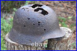 WW2 WWII Original German relic from the battlefield Artifacts, Helmet