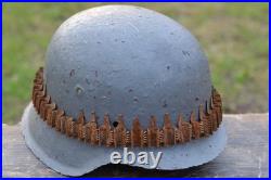 WW2 WWII Original German relic from the battlefield Artifacts, Helmet, M42