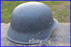 WW2 WWII Original German relic from the battlefield Artifacts, Helmet, M42