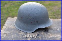 WW2 WWII Original German relic from the battlefield Artifacts, Helmet, M42