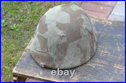 WW2 WWII Original German relic from the battlefield, Helmet with Cover, M35
