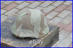 WW2 WWII Original German relic from the battlefield, Helmet with Cover, M35