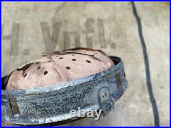 WW2 WWII Rare Original German helmet Steel liner Size 60/53