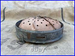 WW2 WWII Rare Original German helmet Steel liner Size 60/53