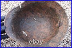 WW2 WWII original German Helmet M40 from Kurland battlefield #136 WW2 WWII original German Helmet M40 from Kurland battlefield #136