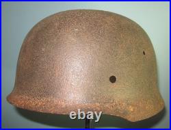 WW2 cut off German helmet Yugoslavia Norway no FSJ Stahlhelm casque casco elmo
