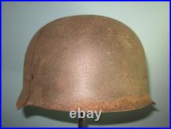 WW2 cut off German helmet Yugoslavia Norway no FSJ Stahlhelm casque casco elmo