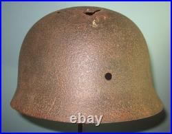 WW2 cut off German helmet Yugoslavia Norway no FSJ Stahlhelm casque casco elmo