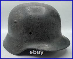 WW2 era German Army M35 Helmet Shell ONLY Military Wehrmacht Stahlhelm SE64