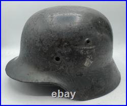 WW2 era German Army M35 Helmet Shell ONLY Military Wehrmacht Stahlhelm SE64