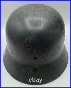WW2 era German Army M35 Helmet Shell ONLY Military Wehrmacht Stahlhelm SE64