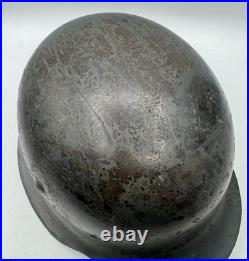 WW2 era German Army M35 Helmet Shell ONLY Military Wehrmacht Stahlhelm SE64