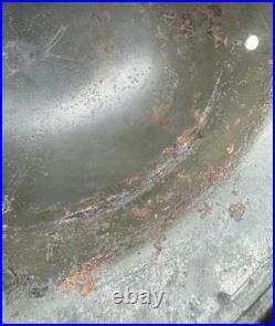 WW2 era German Army M35 Helmet Shell ONLY Military Wehrmacht Stahlhelm SE64