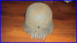 WW2 german helmet m-40 found near Stalingrad. Original