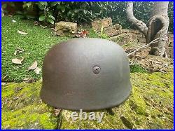 WW2 german paratroop helmet wk2 stahlhelm elmetto tedesco