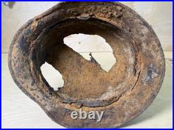 WW2 original German Helmet M40 from Kurland battlefield #178