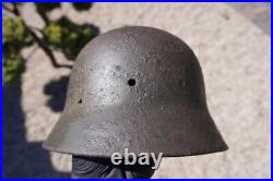 WW2 original German Helmet M40 size 64 from Kurland battlefield #172 WW2 original German Helmet M40 size 64 from Kurland battlefield #172