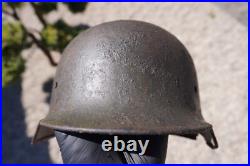 WW2 original German Helmet M40 size 64 from Kurland battlefield #172 WW2 original German Helmet M40 size 64 from Kurland battlefield #172