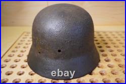 WW2 original German Helmet M40 size 64 from Kurland battlefield #172 WW2 original German Helmet M40 size 64 from Kurland battlefield #172