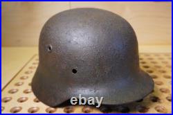 WW2 original German Helmet M40 size 64 from Kurland battlefield #172 WW2 original German Helmet M40 size 64 from Kurland battlefield #172