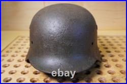 WW2 original German Helmet M40 size 64 from Kurland battlefield #172 WW2 original German Helmet M40 size 64 from Kurland battlefield #172