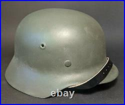 WW2 original German Wehrmacht helmet Stahlhelm M40 62 small size with liner