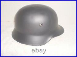 WW2 type German M40/55 helmet liner size 57, Luftwaffe paint
