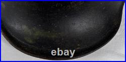 WWI German M16 Helmet Size 66 WWII Reissue with Ghost Decal Original Paint