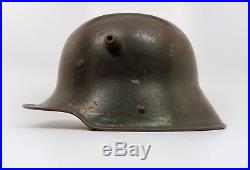 WWI Imperial German trench war combat helmet US Army WW2 officer veteran estate
