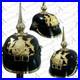WWI-WWII-German-Pickelhaube-Long-Spiked-Helmet-Black-Leather-Prussian-Helmet-01-medg