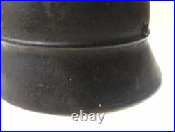 WWII 1939 German Heer Double Decal M35 Beaded Helmet /AUTHENTIC