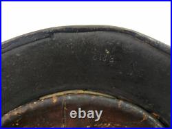 WWII 1939 German Heer Double Decal M35 Beaded Helmet /AUTHENTIC