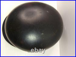 WWII 1939 German Heer Double Decal M35 Beaded Helmet /AUTHENTIC