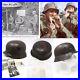 WWII-66th-Infantry-Captured-Northern-France-Mailed-German-M40-Camo-Helmet-Relic-01-ng