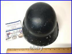 WWII Authentic Nice Shape Large German Helmet With Inners