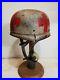 WWII-GERMAN-M37-Winter-Medic-Paratrooper-HELMET-WithHand-Aged-Paint-Work-and-Liner-01-tdb