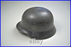 WWII GERMAN MODEL 1940 STEEL HELMET withLINER NAMED