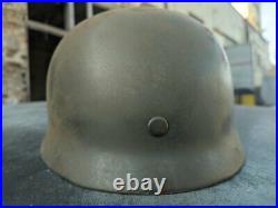 WWII German Fallschirmjager Paratrooper Helmet! Factory stamp #2