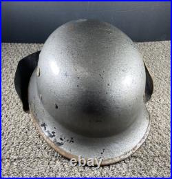 WWII German Fire Police Helmet