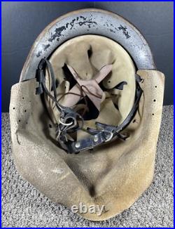 WWII German Fire Police Helmet