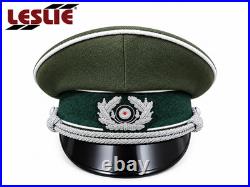 WWII German Forestry Official's Visor Cap High-Quality Reproduction by Leslie