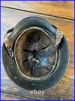WWII German Helmet In Original and Complete Condition