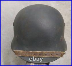 WWII German Helmet M35/62 LW Restored