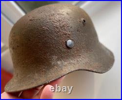 WWII German Helmet M35/ 64 Size With Liner