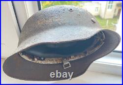 WWII German Helmet M35/ 64 Size With Liner