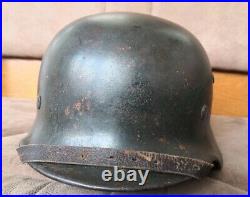 WWII German Helmet M35/66 Great