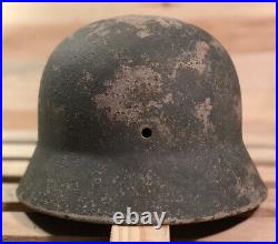 WWII German Helmet M35 UFFZ
