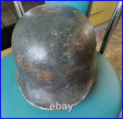 WWII German Helmet M35 Unteroffizier