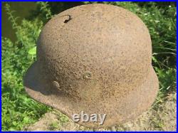 WWII German Helmet M40 Stalhelm HS62